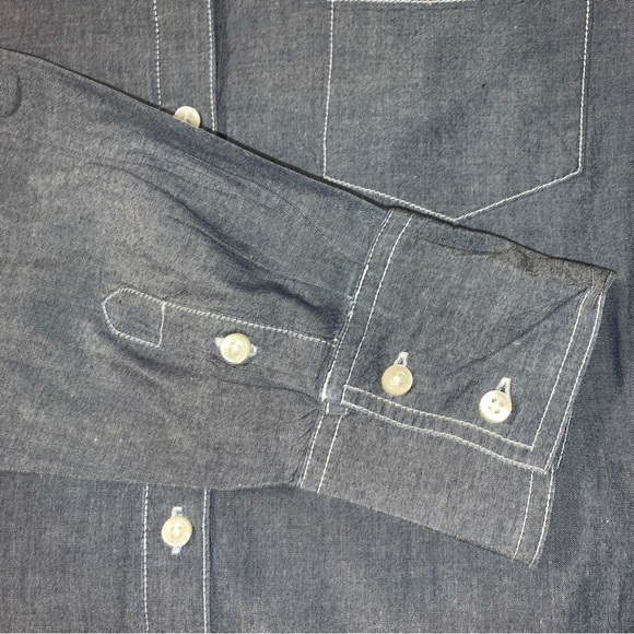 Tommy Hilfiger Boy’s Long Sleeve Button Up Shirt Size Large - Picture 5 of 7